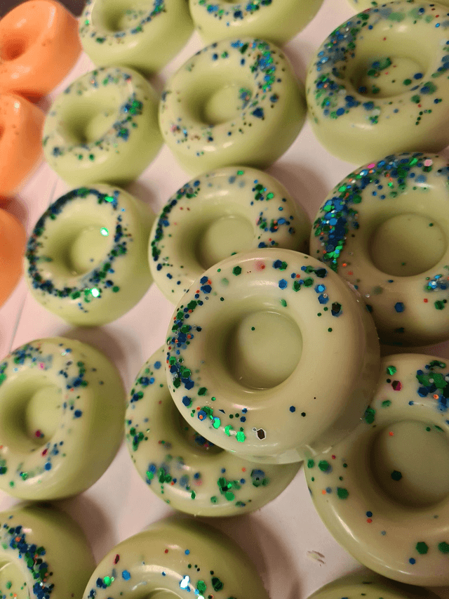 Box of Four Donut Wax Melts (Floral Selection)